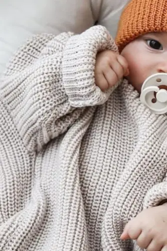 Unisex Baby-Kid's Crew Neck Knit Sweater 6 Months-5 Years - 14