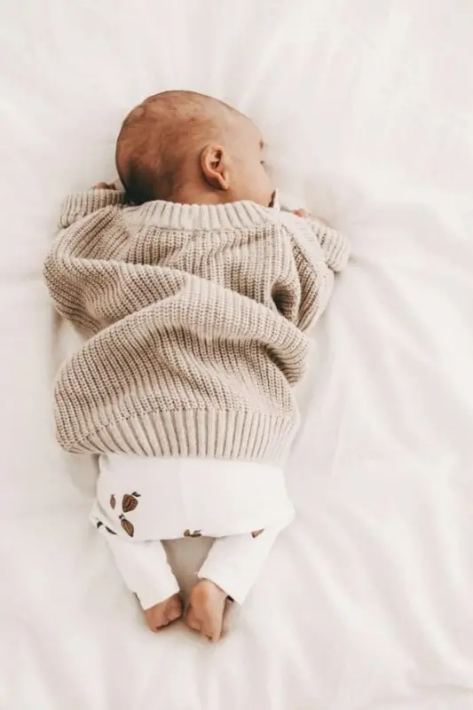 Unisex Baby-Kid's Crew Neck Knit Sweater 6 Months-5 Years - 6