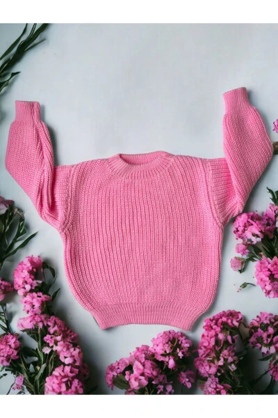 Unisex Baby Kids Knit Sweater Elastic Selanik Bicycle Collar 1-5 Years - GOGO BICI