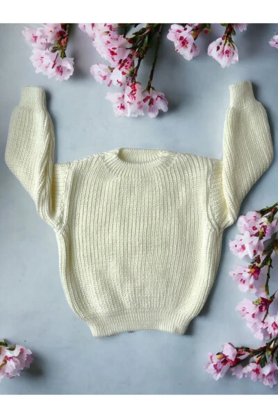 Unisex Baby Kids Knitted Sweater Elastic Selanik Bike Neck 1-5 Years - GOGO BICI