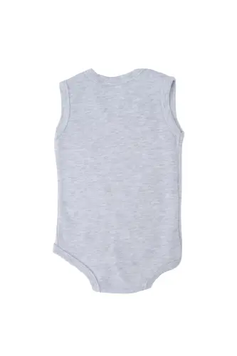 Unisex Baby Kids Sleeveless Snap Bodysuit Romper - BEBELOP (1)