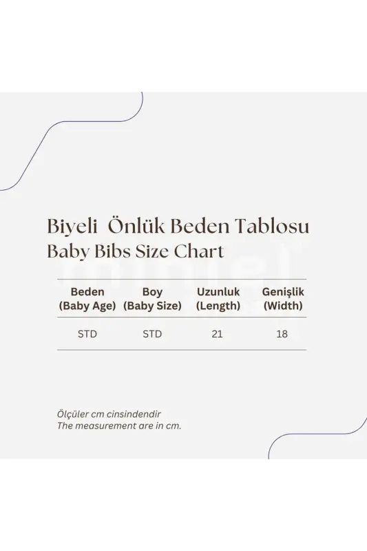 Unisex Baby Newborn Knitted Organic Cotton Elephant Print 0-3 Months Baby Bib 3-Piece Set - 6