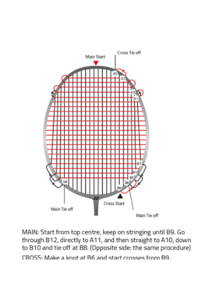 Unisex Badminton Raketka - Voltric 1 Dg - vo1dg - 4