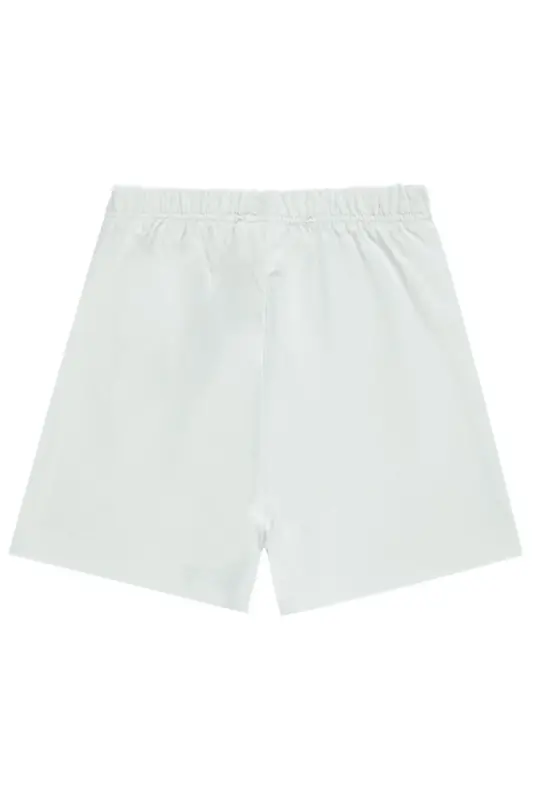 Unısex Bebek Pembe Şort-beyaz - 2