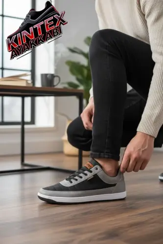 Unisex Beyaz Günlük Rahat Spor Ayakkabı Sneaker Beyaz - Krem 