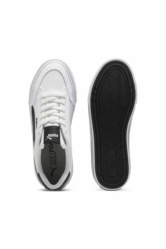 Unisex Beyaz Snekars B-1-Beyaz - 6