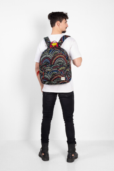 Unisex Black Backpack - Stylish and Practical Bag Models - Durable 45x32x16 Cm - 16