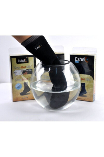 Unisex Black Mesh Socks - GENEL MARKALAR (1)