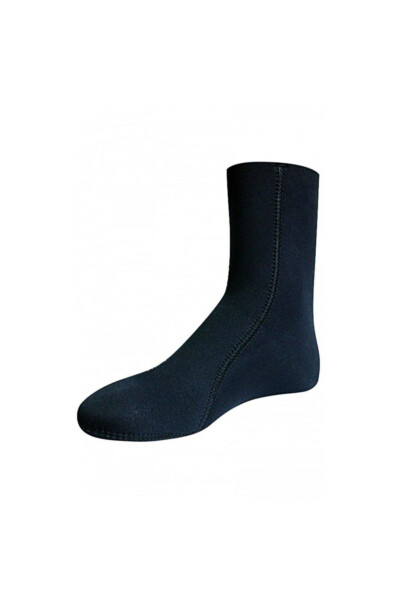 Unisex Black Mittens Thermal Socks - 1