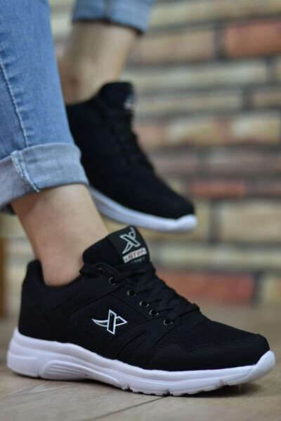 Unisex Black Sneakers - 3