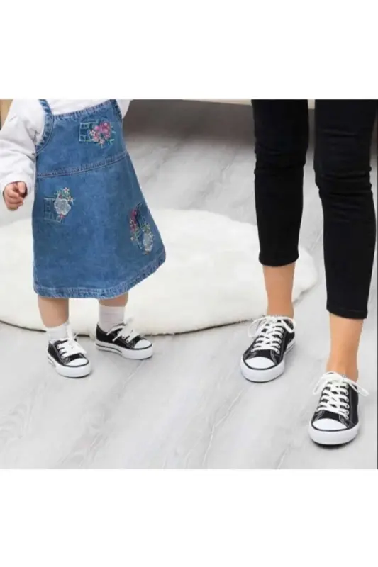 Unisex Black Sport Sneaker Shoe-Black - 3