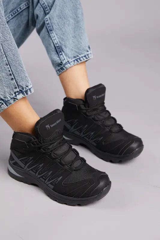 Unisex Black Trekking Boot Tb601-Black - 3