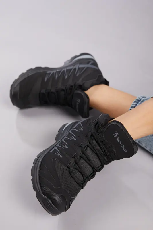 Unisex Black Trekking Boot Tb601-Black - 4