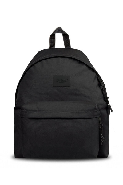 Unisex Black Waterproof Laptop Compartment Daily Backpack - 2