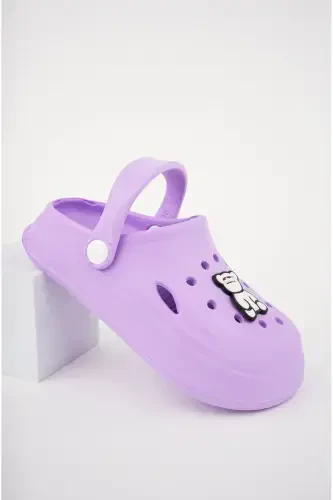 Unisex bolalar uchun figurkali stiker sandal-shippak-MOR - SLIPCAT (1)