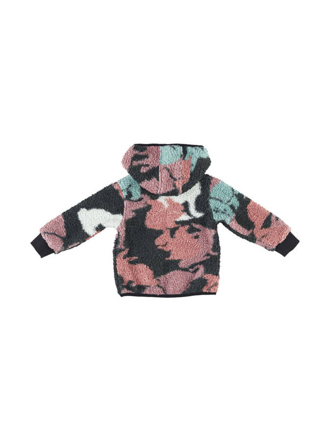 Unisex bolalar uchun naqshli plyush ko'ylagi - 4