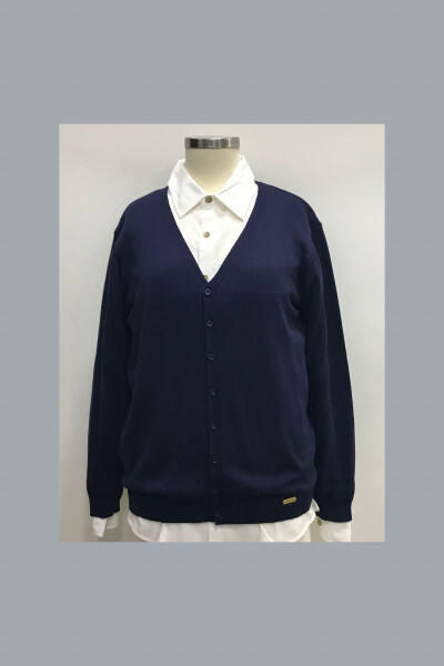 UNISEX BOLALAR UCHUN V-SHAKLI TRIKO MAKTAB KARTASI - NONNO KIDS