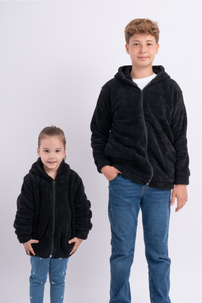 Unisex bolalar uchun Welsoft plyush cho'ntakli ko'ylagi - SWEET'S COLLECTION