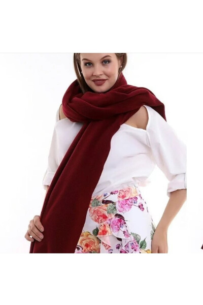 Unisex Bordo Po'lat Shol Shal - NERGIZ