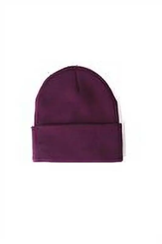 Unisex Buklamali Shapka - TO'Q BINA - HERMES AKSESUAR