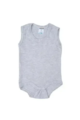 Unisex Chaqaloq Bolalar Yengsiz Osmali Bodysi - 1