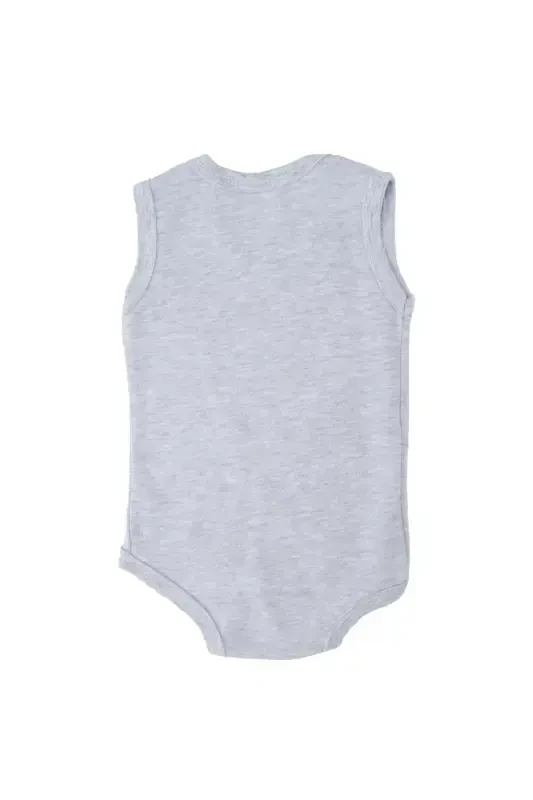 Unisex Chaqaloq Bolalar Yengsiz Osmali Bodysi - 2