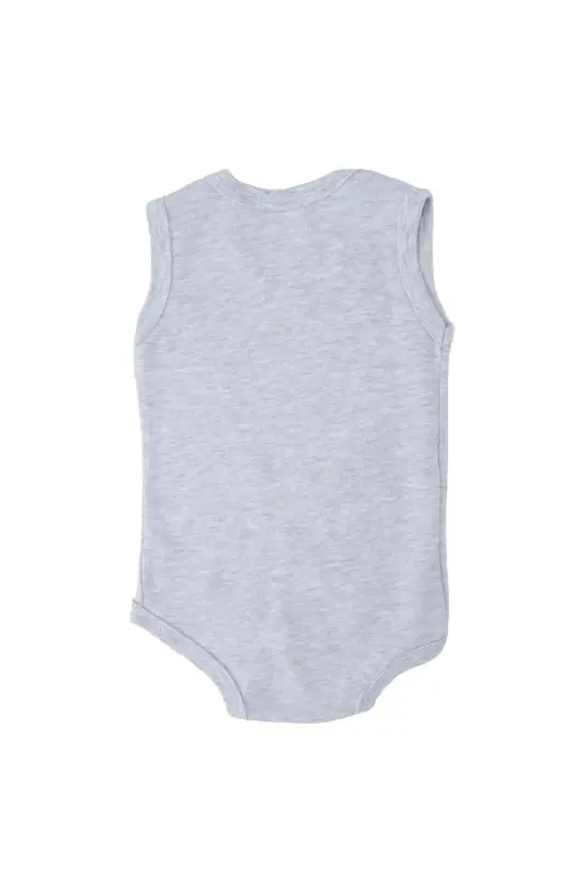 Unisex Chaqaloq Bolalar Yengsiz Osmali Bodysi - 2