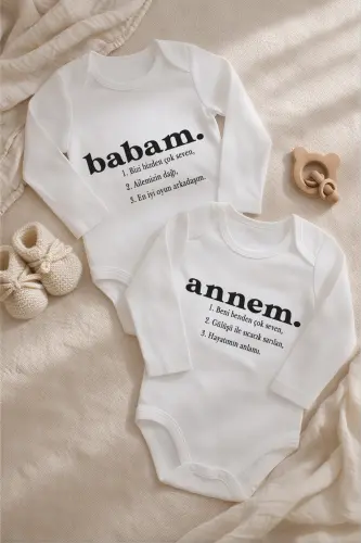 Unisex chaqaloq ekru organik 