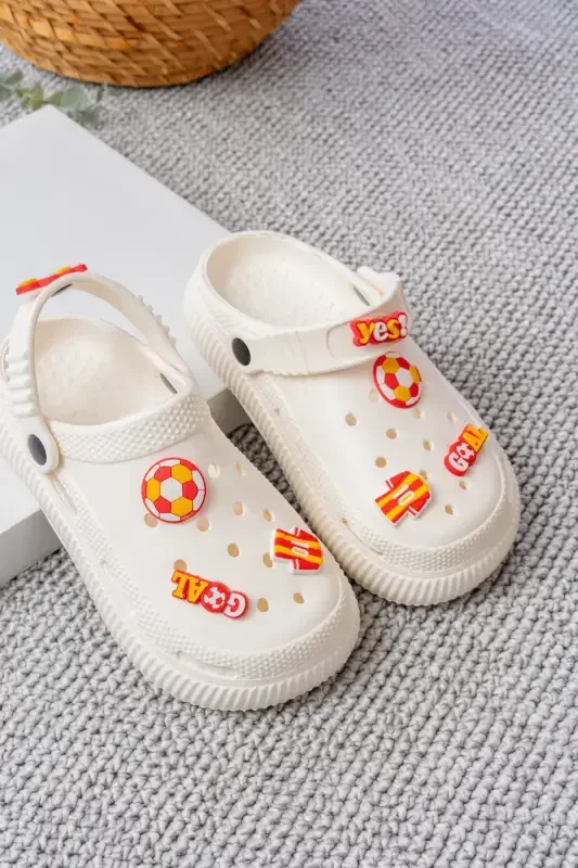 Unisex Child Figured Sticker Sandal-Slipper-GALATASARAY - 1