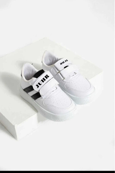 Unisex Çocuk Cırtlı Rahat Günlük Sneaker Spor Ayakkabı - 1