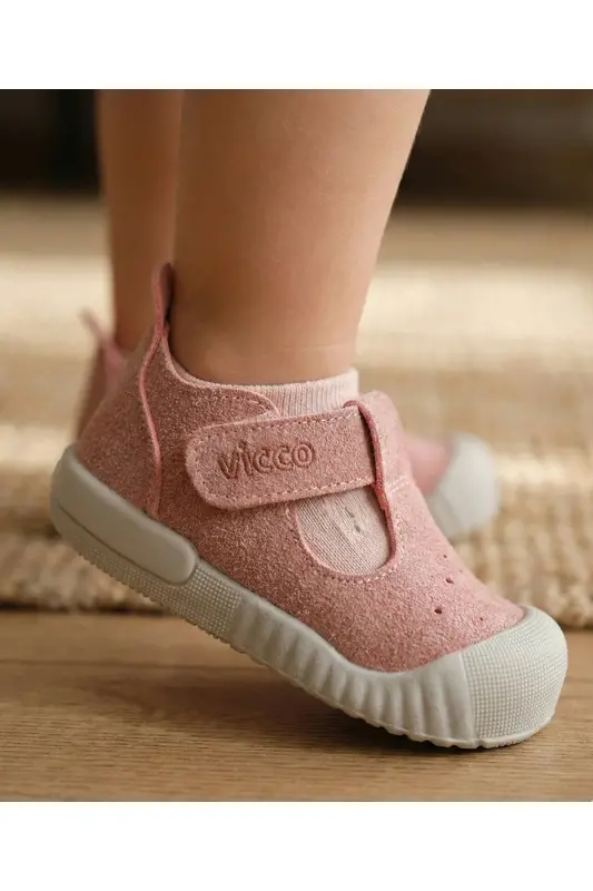 Unisex Çocuk Günlük Ayakkabı Loro Pembe - L0VC-3 - 7