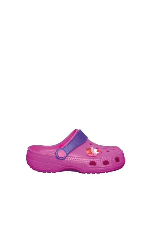 Unisex Çocuk Sandalet-pembe mor pembe emojili - Modazone