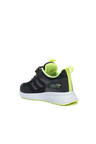 Unisex Çocuk Yazlık Spor Ayakkabı Anorak Siyah Sarı - Siyah Sarı Sarı - 3