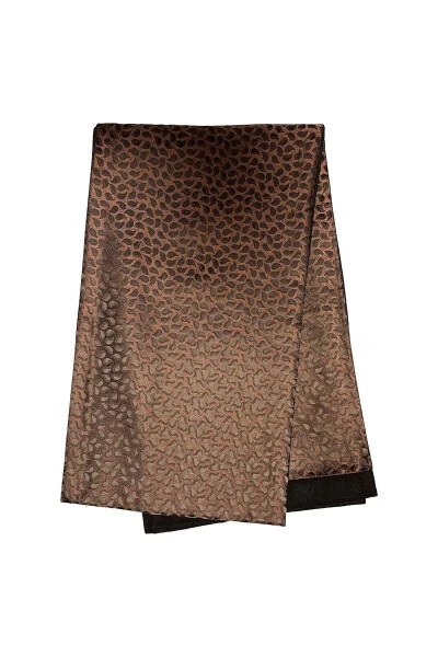 Unisex Coffee Drop Patterned Satin Thin Cashmere Textured Warm Soft Winter Scarf-Gift - BIES (1)