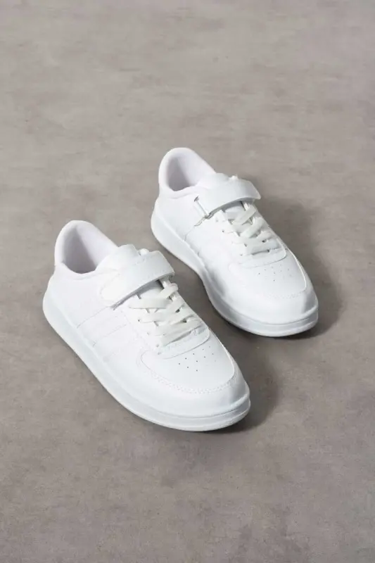 Unisex Comfortable Sports Shoes Daily Sneaker Model-White_20 - 3