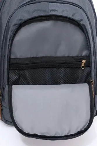 Unisex Daily School Travel Backpack Gk19 Gray-GRAY - 5