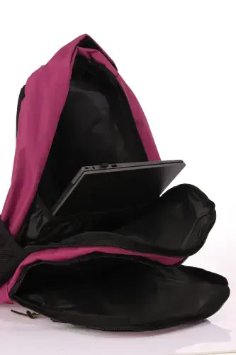 Unisex Daily School Travel Backpack Gk19 Lilac-LILAC - 6