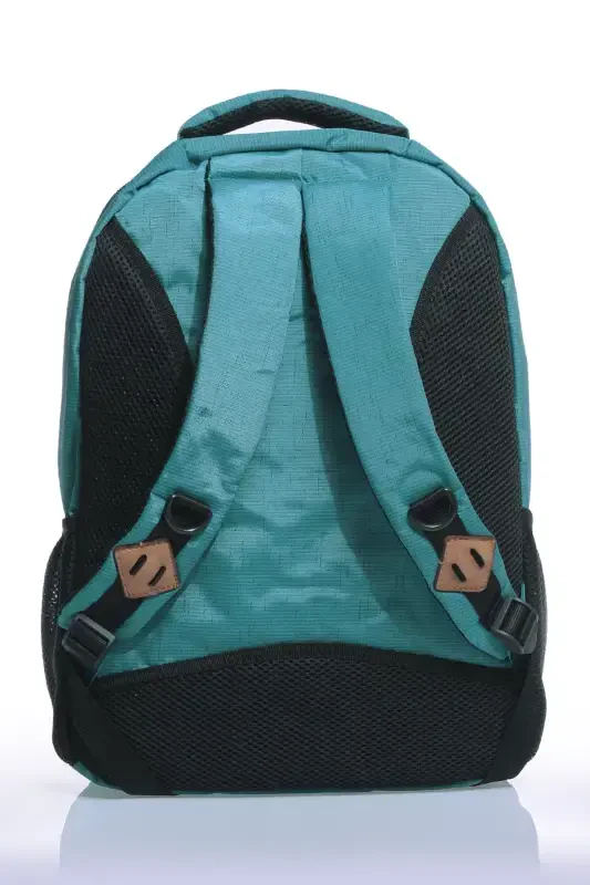 Unisex Daily School Travel Backpack Gk19 Turquoise-TURQUOISE - 3