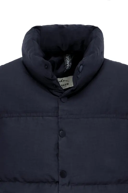 Unisex Dolgulu Şişme Yelek Lacivert - SİYAH - 3
