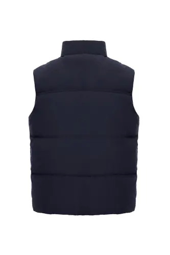 Unisex Dolgulu Şişme Yelek Lacivert - SİYAH - 6