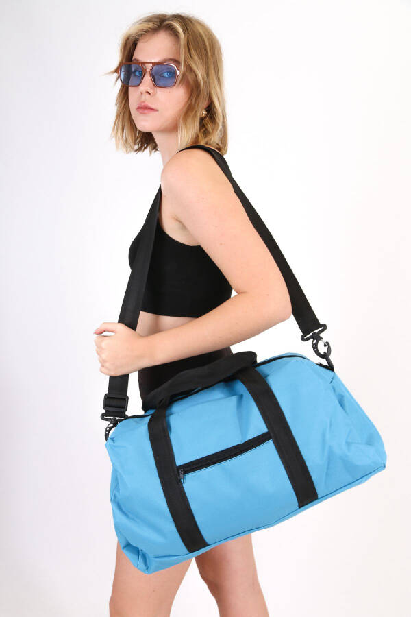Unisex Everyday Hand, Shoulder and Carry Sports Travel Fitness Bag Gym Bag - 5