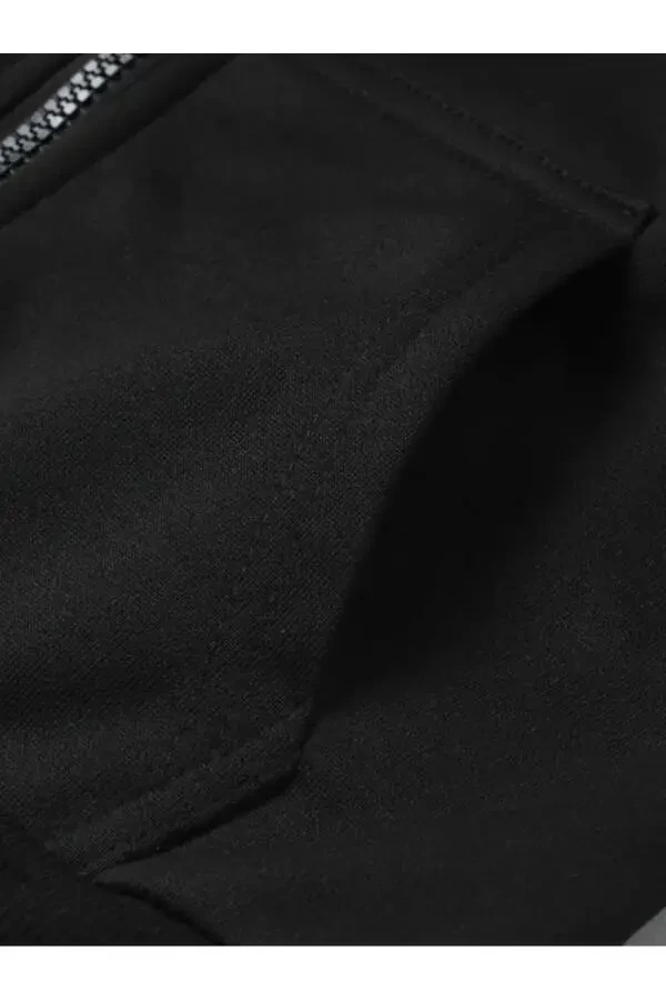 Unisex fermuarlı kapşonlu kardigan ko'ylagi va 2 ta'rtibda futbolka to'plami. - 5