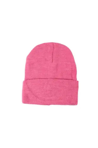 Unisex Foldable Beanie-PINK 