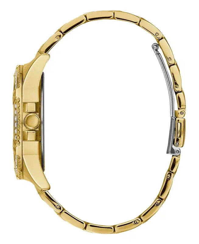 Unisex Gold rangli zanglamaydigan po'lat bilaguzukli soat 40mm-Gold rangli - 2