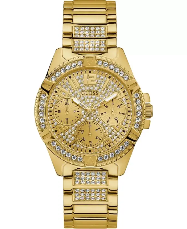 Unisex Gold-Tone Stainless Steel Bracelet Watch 40mm-Gold-tone - GUESS