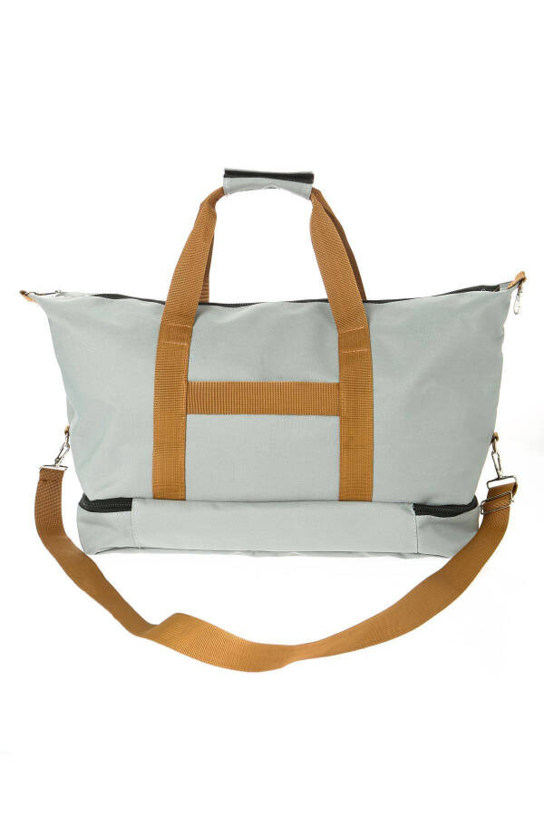 Unisex Gray Long Strap Travel, Beach And Sports Bag Waterproof Cabin Size - 6