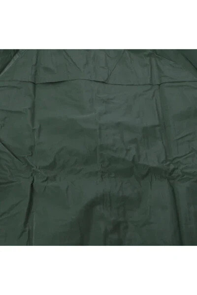 Unisex Green Pvc Raincoat - 3