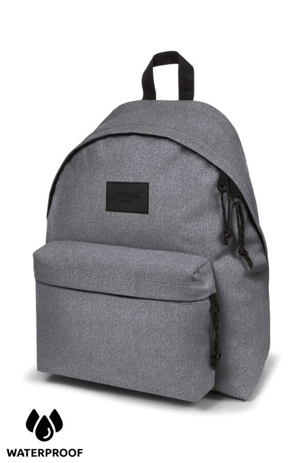 Unisex Grey Waterproof Laptop Compartment Daily Backpack - 1