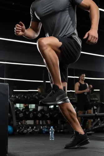 Unisex Günlük Koş Ve Antreman Ayakkabısı PMR750RS-1-6Siyah - 3