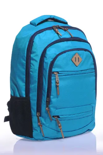 Unisex Günlük Okul Seyahat Sırt Çantası Gk19 Mavi-MAVİ 